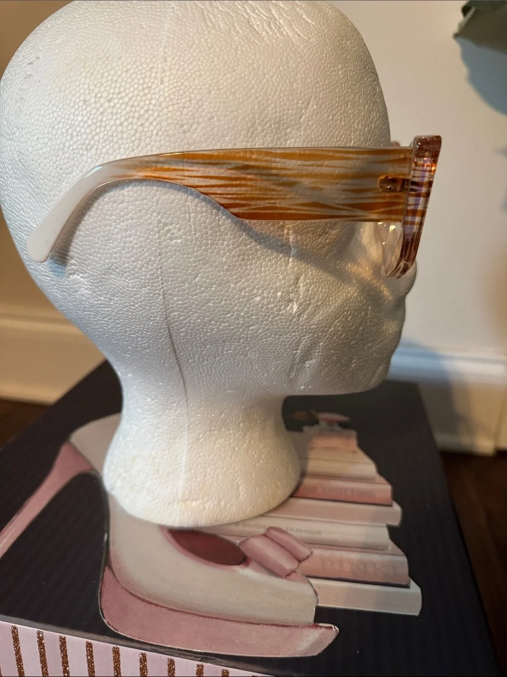 Cat-Eye Oversized Clear and Tortoiseshell Glasses